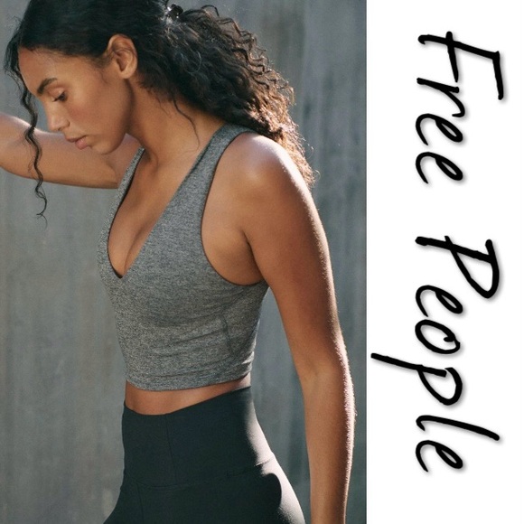 FP Movement by Free People Tops - Free People Movement Never Better Heather Crop NWOT S